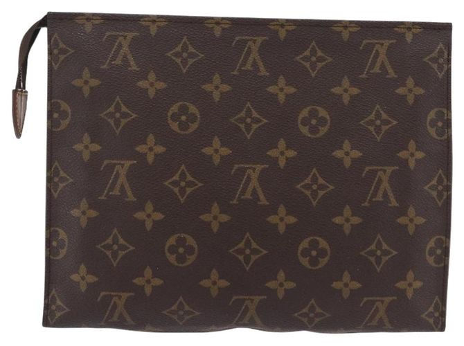 LOUIS VUITTON Monogram Poche Toilette 26 Pouch M47542 LV Auth 205387A Monogramma - vista 2