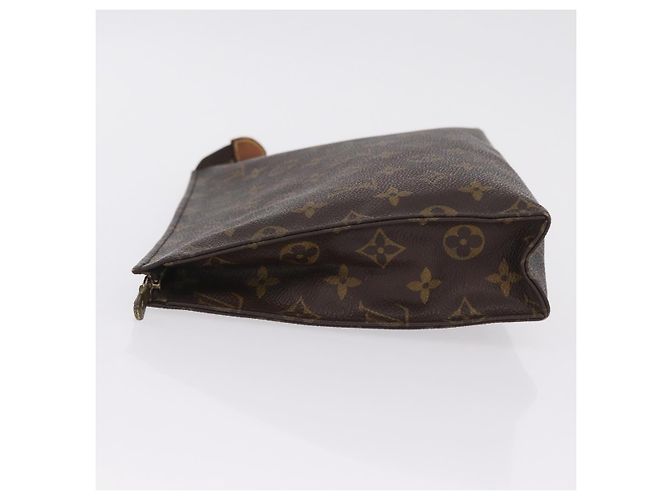 LOUIS VUITTON Monogram Poche Toilette 26 Pouch M47542 LV Auth 205387A Monogramma - vista 4