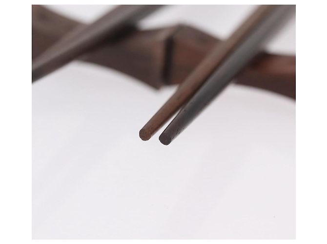 LOUIS VUITTON Baguette Chop Stick Set Wood VIP Only Brown M99171 Auth BA15582V - view 10