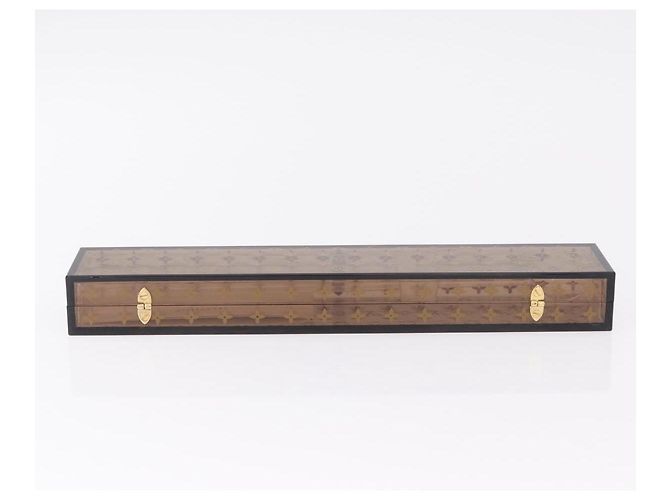 LOUIS VUITTON Baguette Chop Stick Set Wood VIP Only Brown M99171 Auth BA15582V - view 16