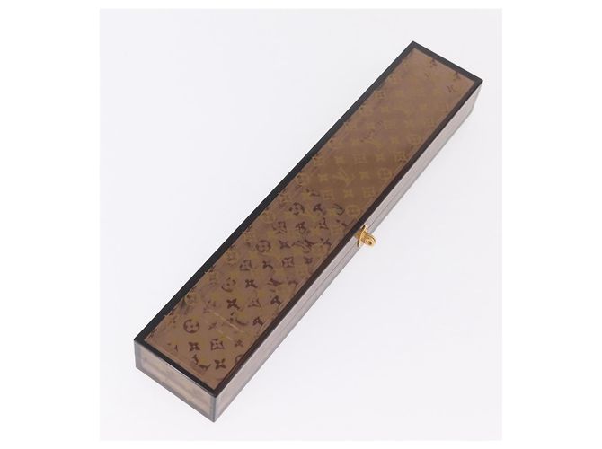 LOUIS VUITTON Baguette Chop Stick Set Wood VIP Only Brown M99171 Auth BA15582V - view 19