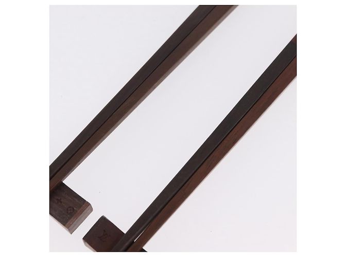 LOUIS VUITTON Baguette Chop Stick Set Wood VIP Only Brown M99171 Auth BA15582V - view 4