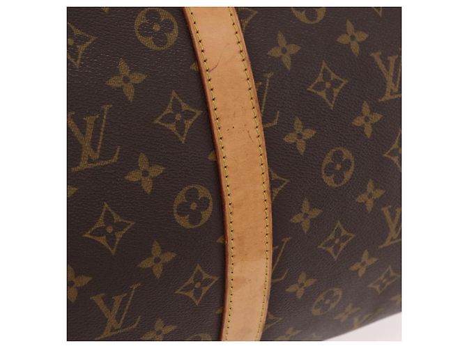 LOUIS VUITTON Monogram Keepall 55 Boston Bag M41424 LV Auth 203102A Monogramme - vue 15