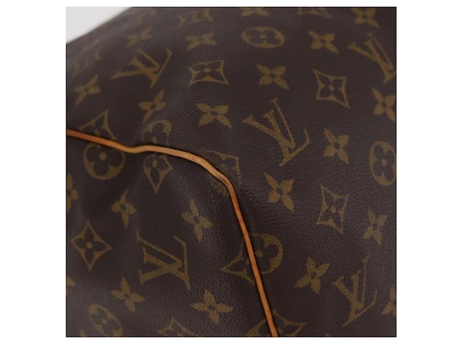 LOUIS VUITTON Monogram Keepall 55 Boston Bag M41424 LV Auth 203102A Monogramme - vue 16