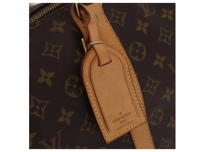 LOUIS VUITTON Monogram Keepall 55 Boston Bag M41424 LV Auth 203102A Monogramme - vue 21