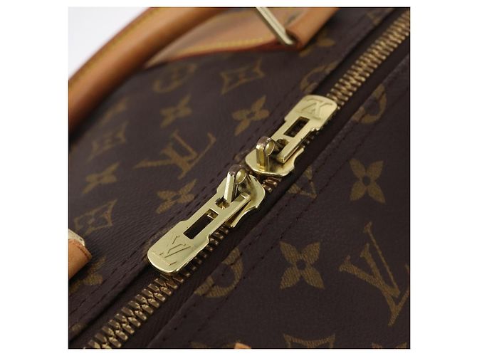 LOUIS VUITTON Monogram Keepall 55 Boston Bag M41424 LV Auth 203102A Monogramme - vue 22