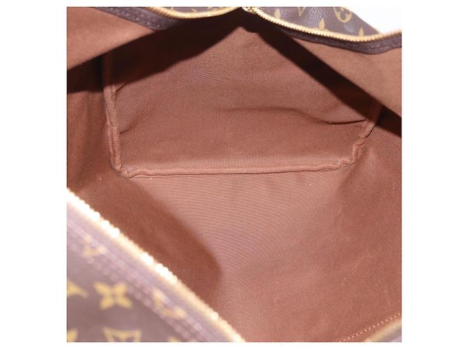 LOUIS VUITTON Monogram Keepall 55 Boston Bag M41424 LV Auth 203102A Monogramme - vue 24