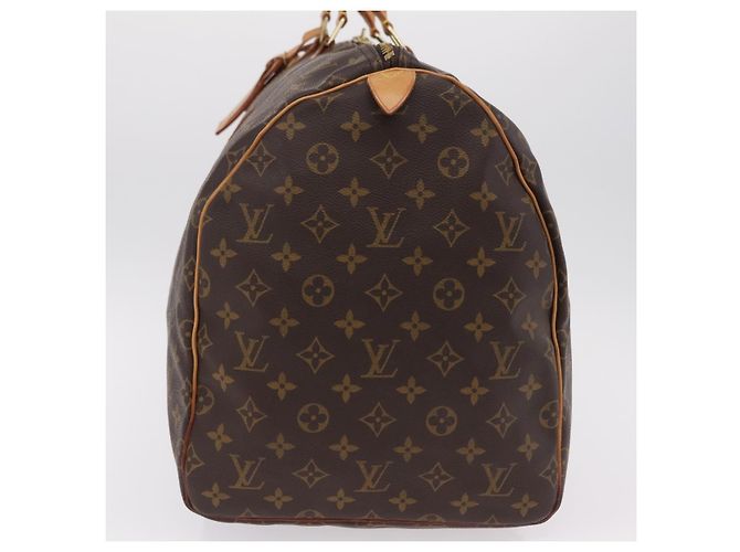 LOUIS VUITTON Monogram Keepall 55 Boston Bag M41424 LV Auth 203102A Monogramme - vue 5