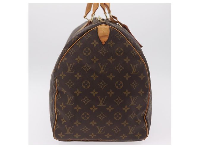 LOUIS VUITTON Monogram Keepall 55 Boston Bag M41424 LV Auth 203102A Monogramme - vue 6