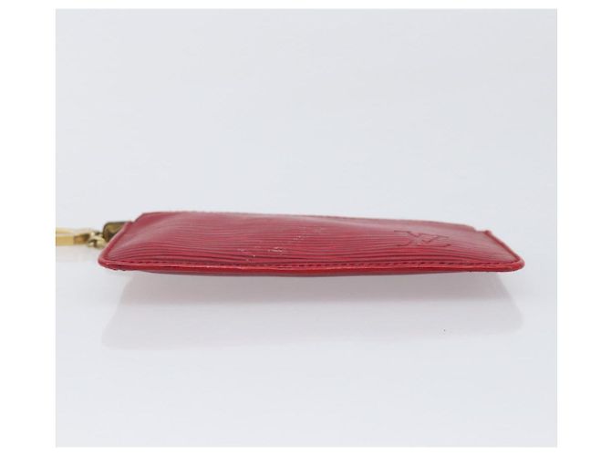 LOUIS VUITTON Epi Pochette Cles Coin Purse Red M63807 LV Auth 206937 Roja - vista 6