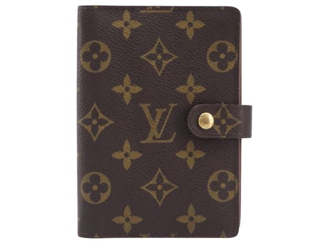 LOUIS VUITTON Monogram Agenda PM Day Planner Cover R20005 LV Auth BA16098 - view 13
