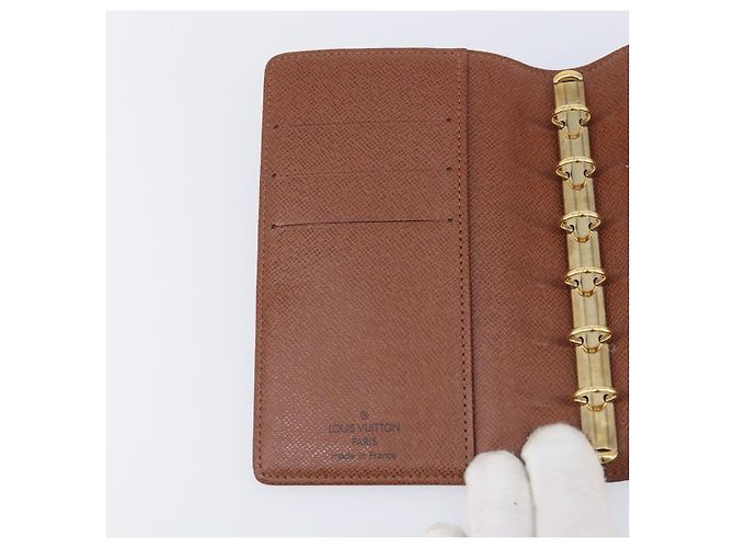 LOUIS VUITTON Monogram Agenda PM Day Planner Cover R20005 LV Auth BA16098 - view 19
