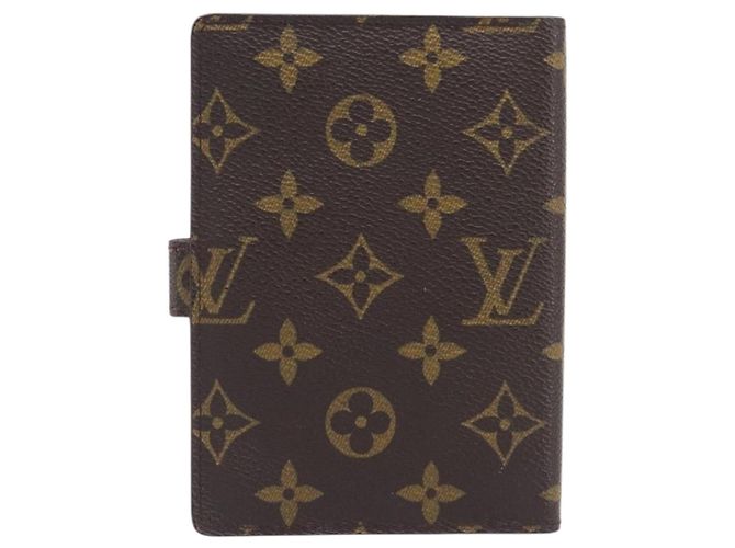 LOUIS VUITTON Monogram Agenda PM Day Planner Cover R20005 LV Auth BA16098 - view 2