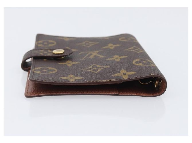 LOUIS VUITTON Monogram Agenda PM Day Planner Cover R20005 LV Auth BA16098 - view 5