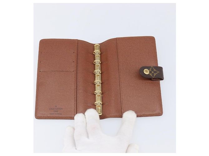 LOUIS VUITTON Monogram Agenda PM Day Planner Cover R20005 LV Auth BA16098 - view 8