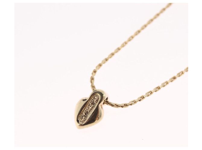 Collana Christian Dior Metallo Tono Oro Auth ka6500 - vista 11