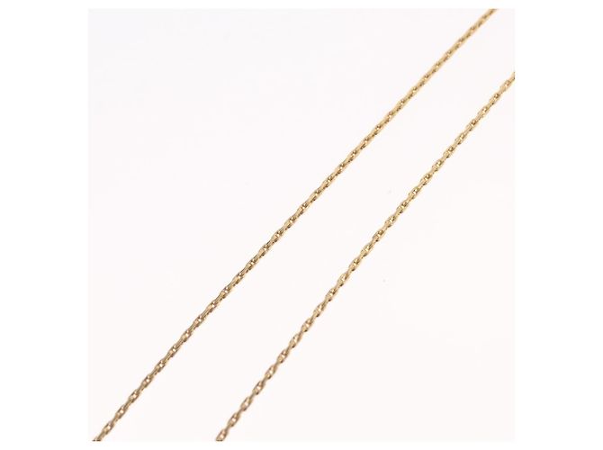 Collana Christian Dior Metallo Tono Oro Auth ka6500 - vista 13