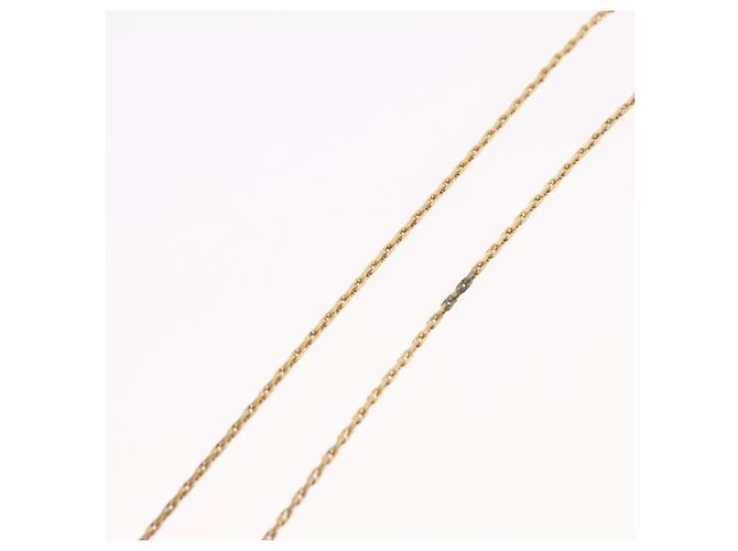 Collana Christian Dior Metallo Tono Oro Auth ka6500 - vista 14