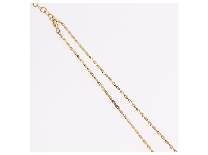 Collana Christian Dior Metallo Tono Oro Auth ka6500 - vista 6