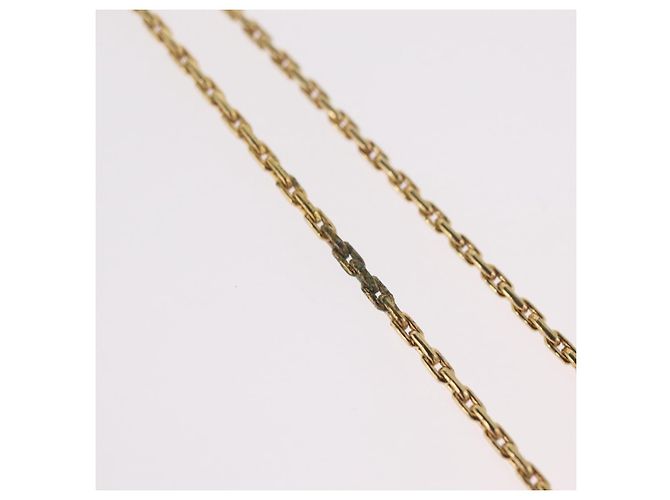 Collana Christian Dior Metallo Tono Oro Auth ka6500 - vista 7