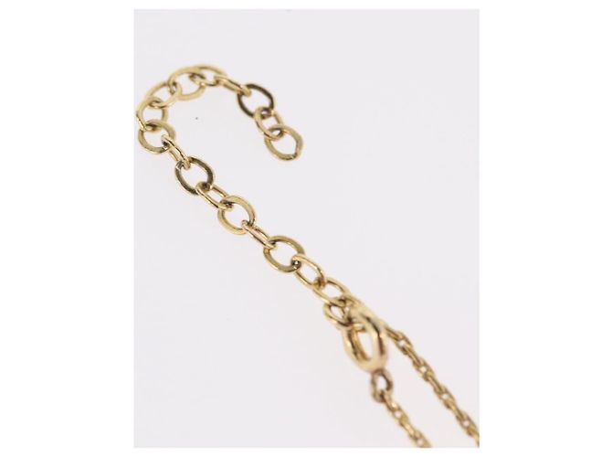Collana Christian Dior Metallo Tono Oro Auth ka6500 - vista 9