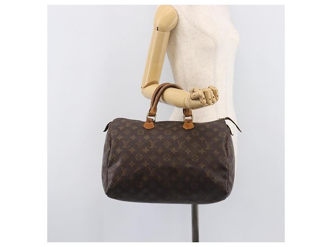 LOUIS VUITTON Monogram Speedy 35 Handtasche M41524 LV Auth 205360 Monogramm - Ansicht 23