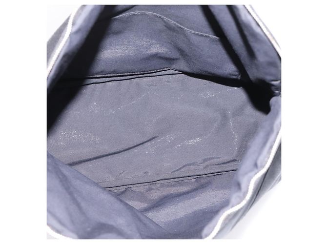 Hermès HERMES Bolide Pouch 30 Pouch Canvas Black Silver Auth 205509M Nero Argento - vista 15