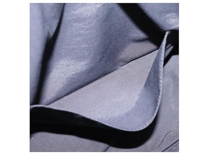 Hermès HERMES Bolide Pouch 30 Pouch Canvas Black Silver Auth 205509M Nero Argento - vista 18