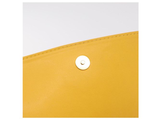 LOUIS VUITTON Monogram Vernis Thompson Street Bag Jaune M91123 LV Auth 206716 Giallo - vista 22