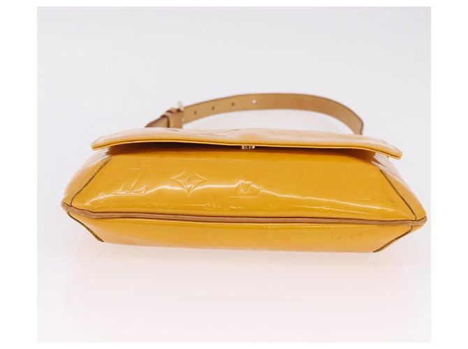 LOUIS VUITTON Monogram Vernis Thompson Street Bag Jaune M91123 LV Auth 206716 Giallo - vista 7