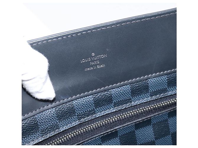 Bolso Cabavayage LOUIS VUITTON Damier Cobalt N41397 LV Auth 207570 - vista 19