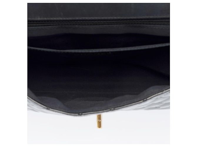 Borsa CHANEL Timeless/Classique in Pelle verniciata Nera - 103960 Nero - vista 8