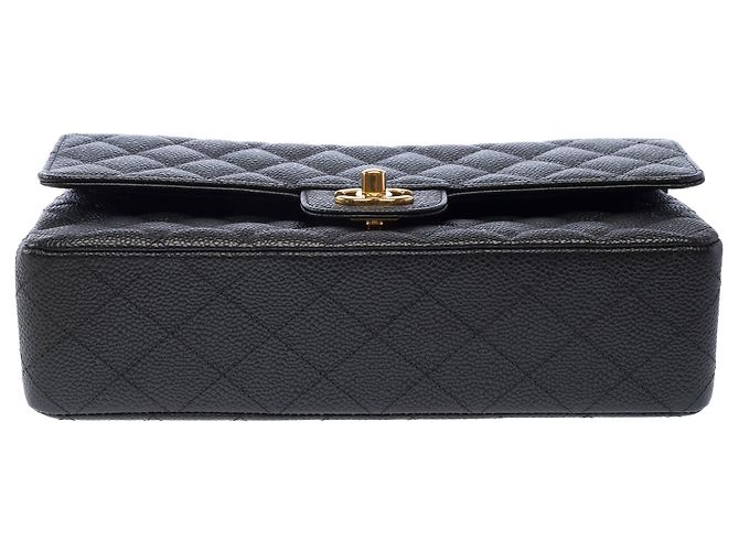 CHANEL Timeless/Classique Tasche aus schwarzem Leder - 103966 - Ansicht 11