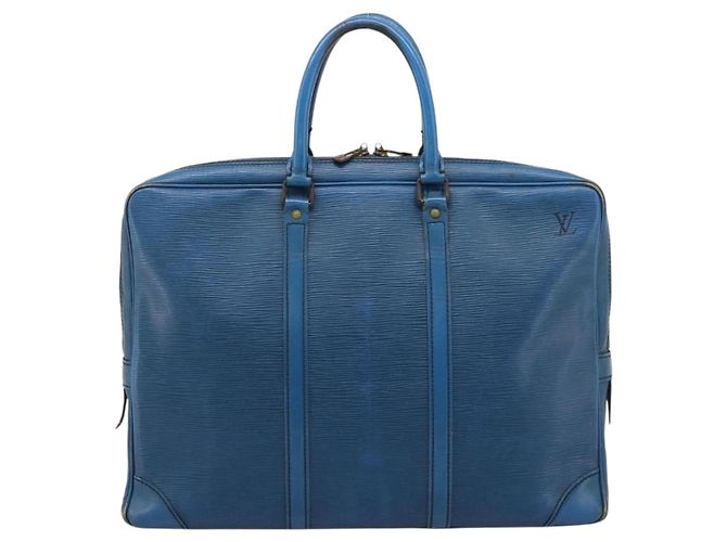 LOUIS VUITTON Epi Porte Documents Voyage Business Bag Black M54475 Auth 205949 Nero - vista 2
