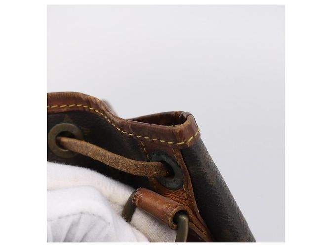 LOUIS VUITTON Monogram Petit Noe Shoulder Bag M42226 LV Auth 206621 Monograma - vista 11