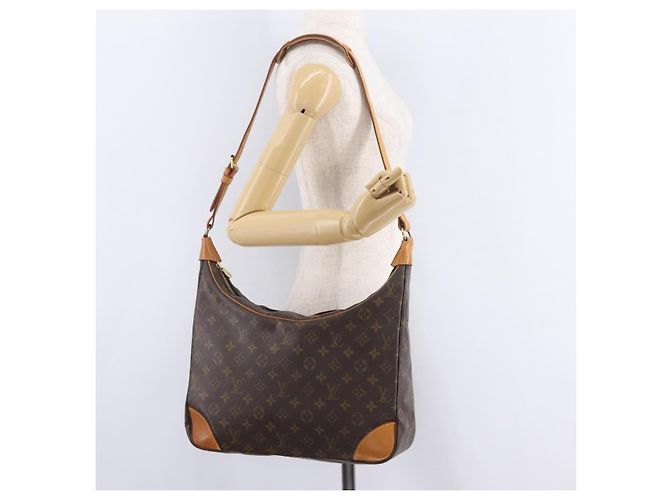 Borsa a tracolla LOUIS VUITTON Monogram Boulogne 35 M51260 LV Auth ep16262 Monogramma - vista 24