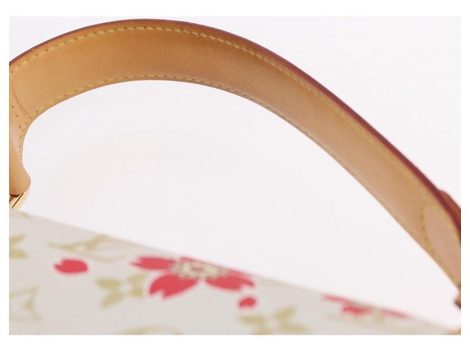 LOUIS VUITTON Monogram Cherry Blossom Sac Retro PM Bag M92014 LV Auth BA15759V Blanco - vista 15