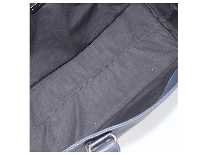 Bolso Tote Bottega Veneta Cuero Navy Silver 222498 Auth bs37507 Plata Azul marino - vista 11