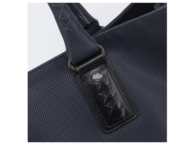 Bolso Tote Bottega Veneta Cuero Navy Silver 222498 Auth bs37507 Plata Azul marino - vista 20