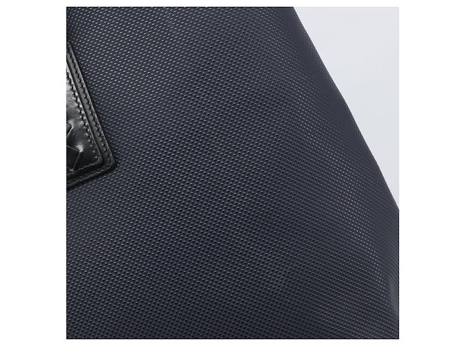Bolso Tote Bottega Veneta Cuero Navy Silver 222498 Auth bs37507 Plata Azul marino - vista 21