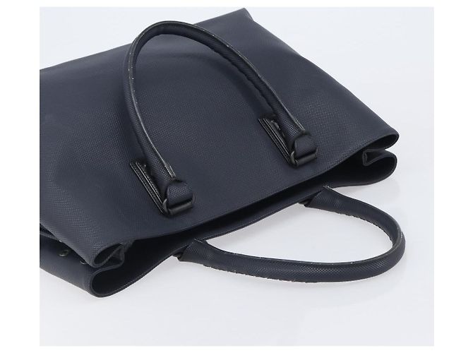 Bolso Tote Bottega Veneta Cuero Navy Silver 222498 Auth bs37507 Plata Azul marino - vista 7