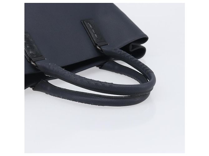 Bolso Tote Bottega Veneta Cuero Navy Silver 222498 Auth bs37507 Plata Azul marino - vista 8