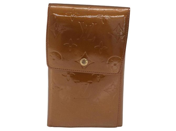 LOUIS VUITTON Monogram Vernis Walker Wallet Bronze M91154 LV Auth ka6490 - Ansicht 13