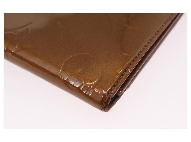 LOUIS VUITTON Monogram Vernis Walker Wallet Bronze M91154 LV Auth ka6490 - Ansicht 15