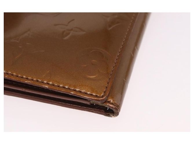 LOUIS VUITTON Monogram Vernis Walker Wallet Bronze M91154 LV Auth ka6490 - Ansicht 16