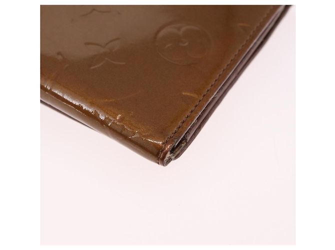 LOUIS VUITTON Monogram Vernis Walker Wallet Bronze M91154 LV Auth ka6490 - Ansicht 17