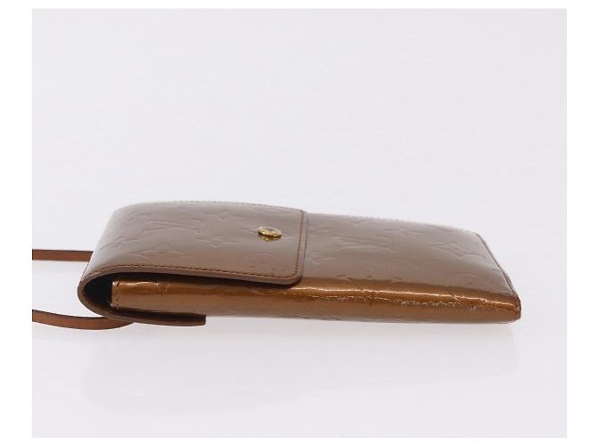 LOUIS VUITTON Monogram Vernis Walker Wallet Bronze M91154 LV Auth ka6490 - Ansicht 4
