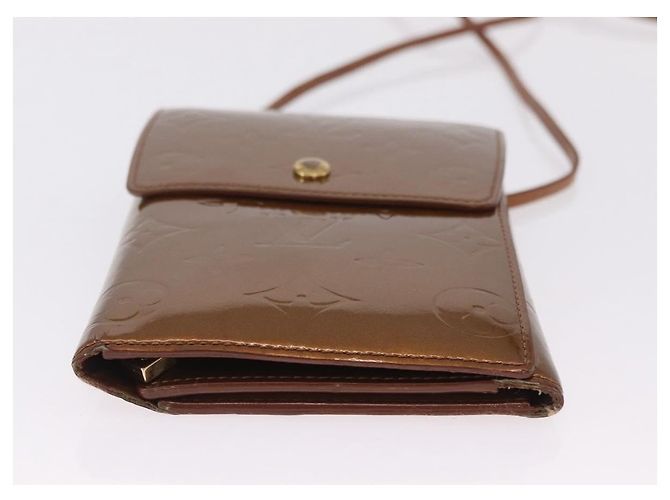 LOUIS VUITTON Monogram Vernis Walker Wallet Bronze M91154 LV Auth ka6490 - Ansicht 5