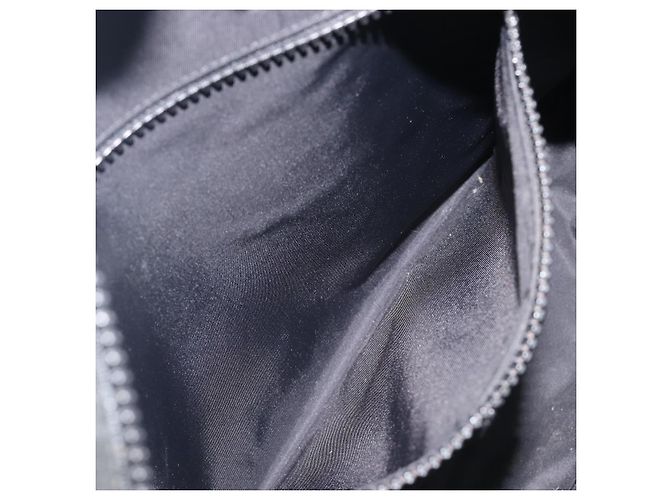Borsa a mano GUCCI GG Supreme PVC 2way Nero 170058 Auth 204755A - vista 26
