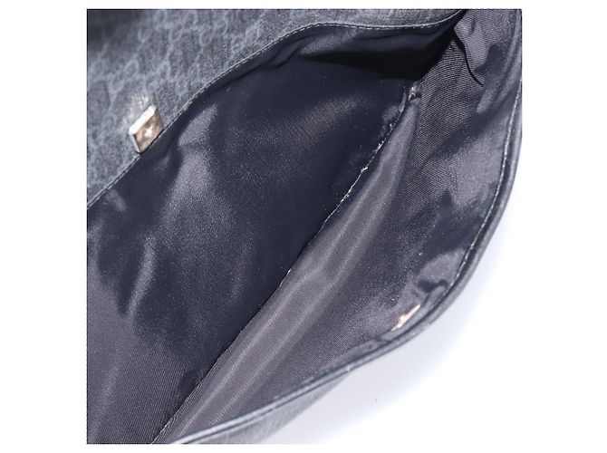 Borsa a mano GUCCI GG Supreme PVC 2way Nero 170058 Auth 204755A - vista 27
